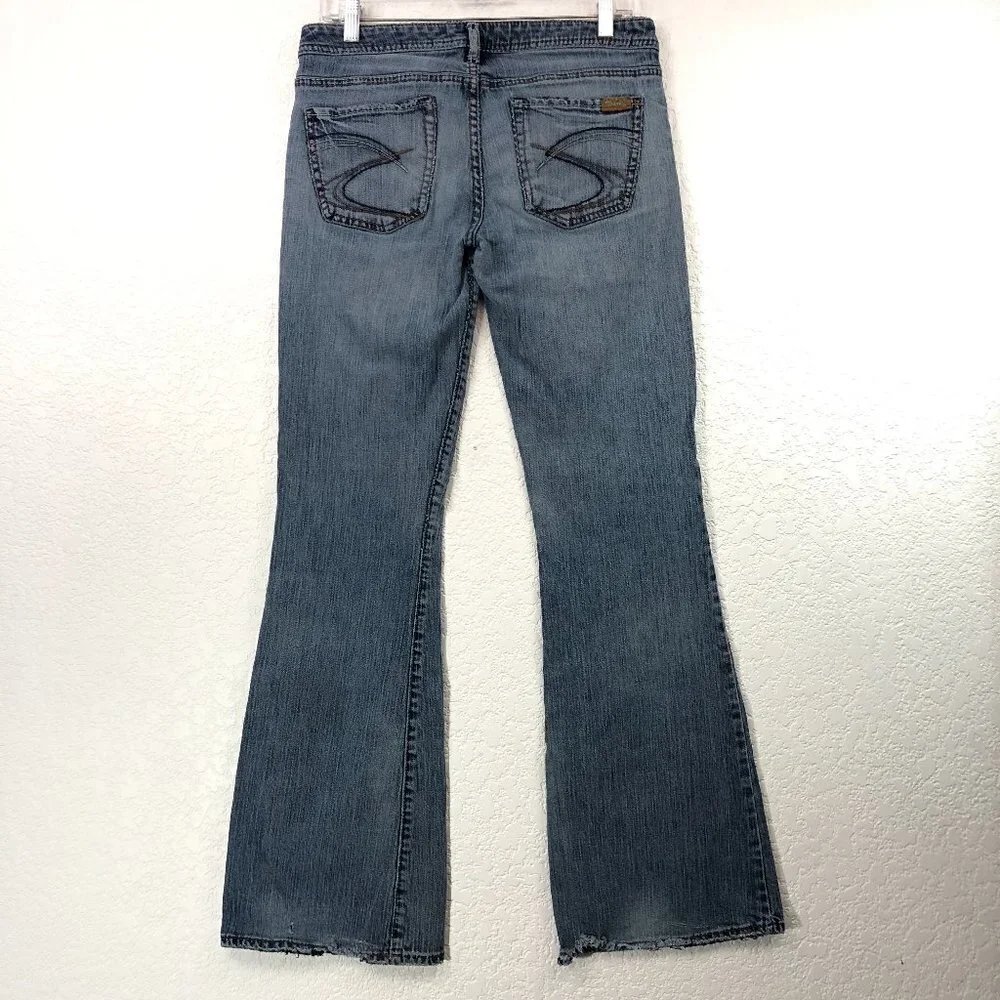 Silver Mirage Flare Leg Jeans Size 30/35